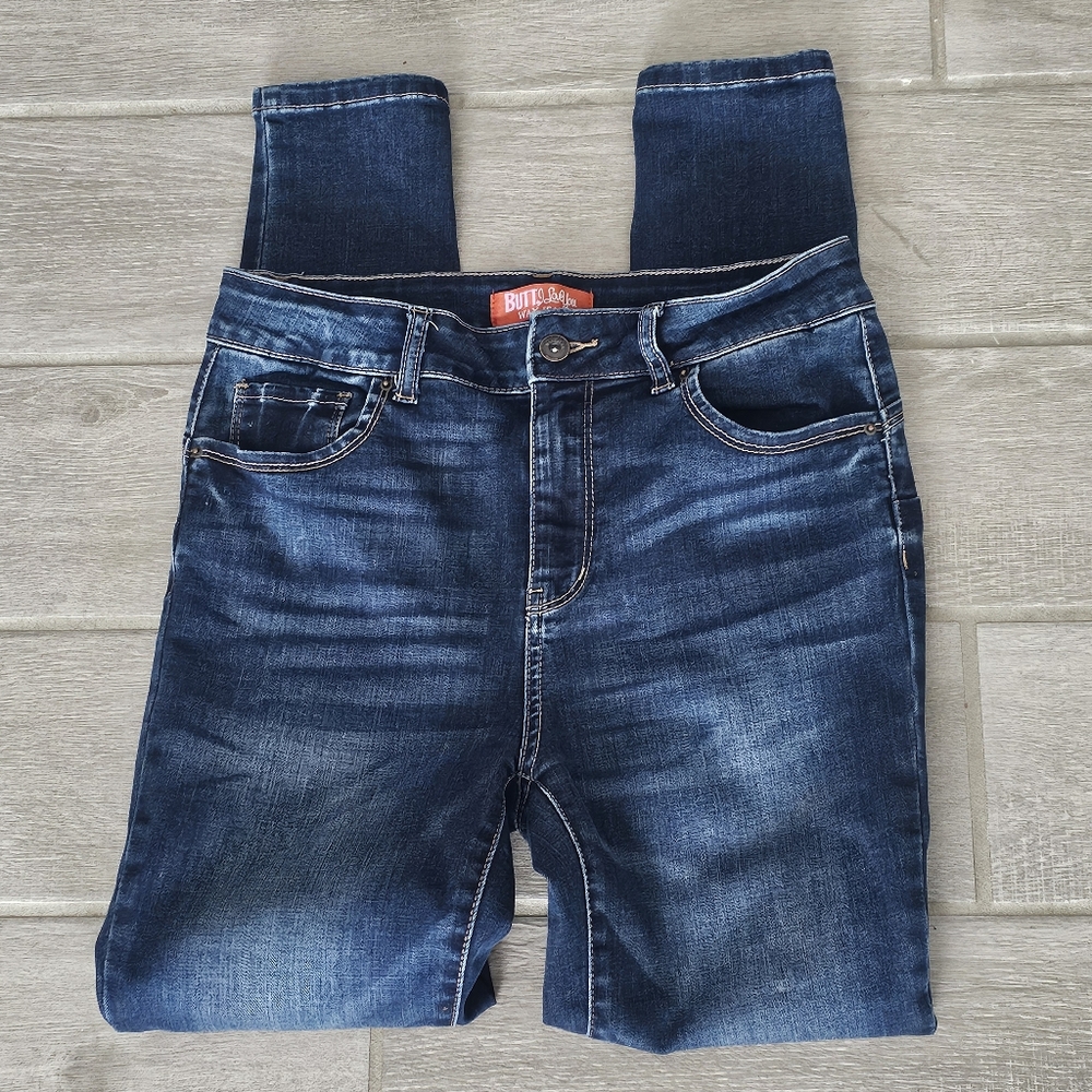 BUTT Wax Skinny Jeans "I Love You"